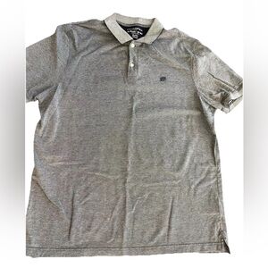 Banana republic‎ navy blue pin point spotted men’s XL polo all cotton EUC